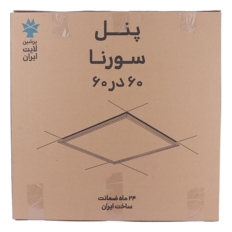پنل بک لایت توکار مربع 60 وات پرشین لایت ایران سورنا