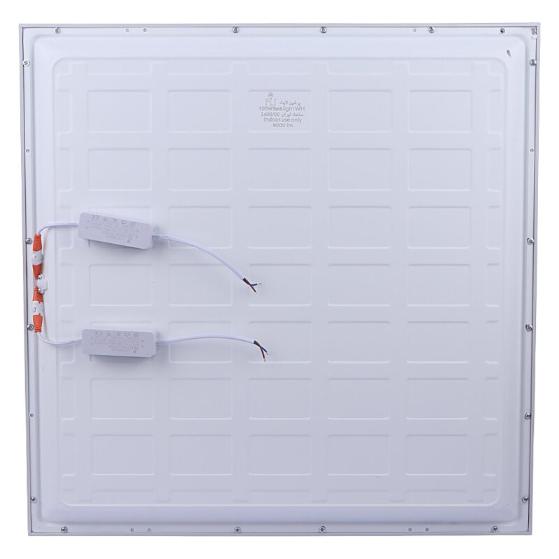 پنل بک لایت توکار مربع 100 وات پرشین لایت ایران سورنا