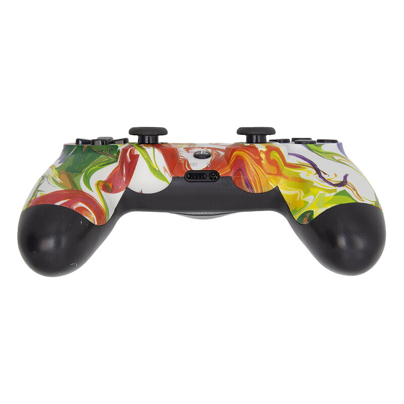 دسته بازی بی سیم SONY PlayStation 4 DualShock 4 High Copy طرح فانتزی آبرنگی کد 2