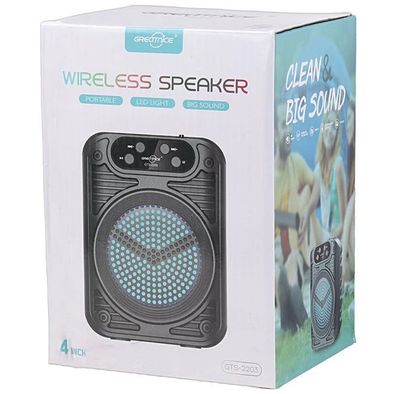 اسپیکر بلوتوثی گریت نایس GTS-2203