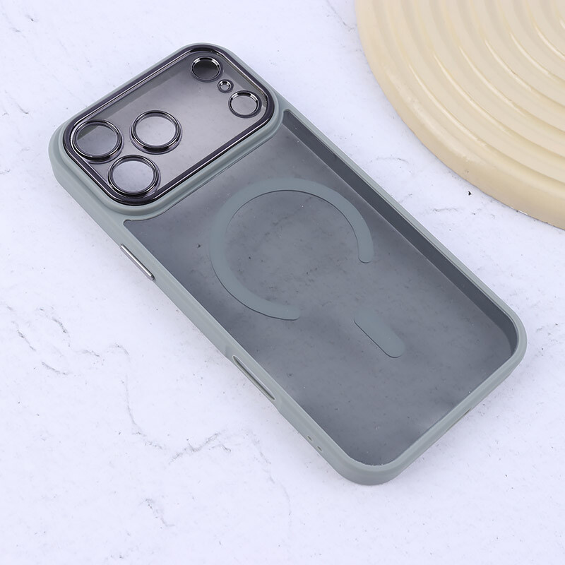 قاب مگ سیف دور سیلیکونی دودی