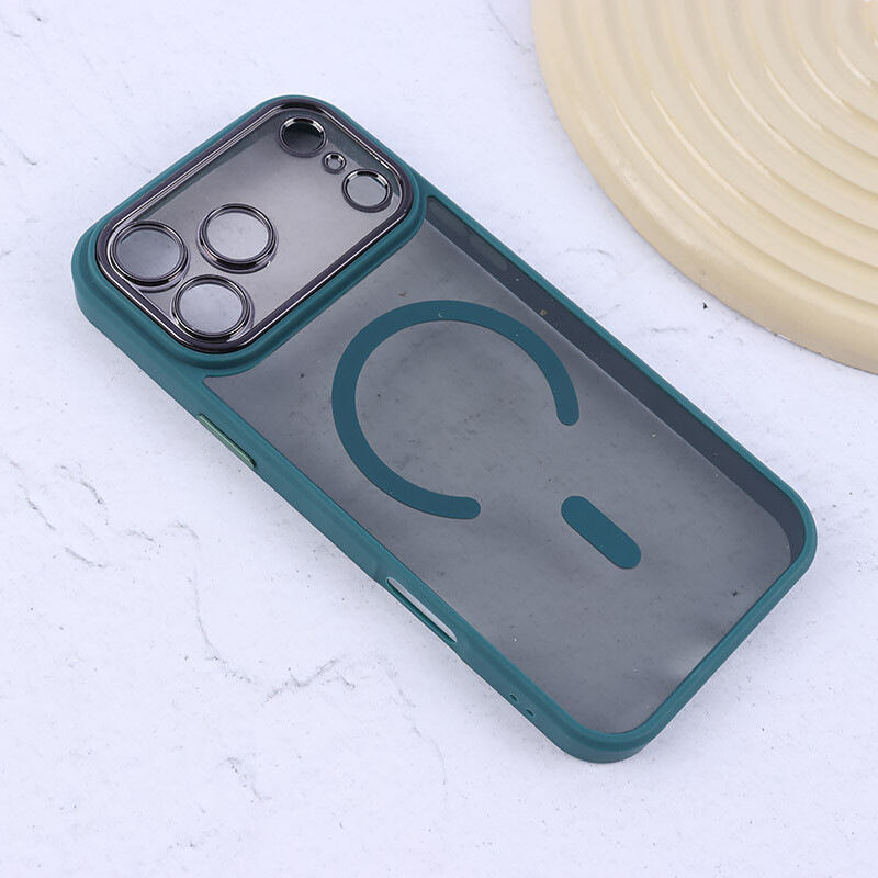 قاب مگ سیف دور سیلیکونی دودی