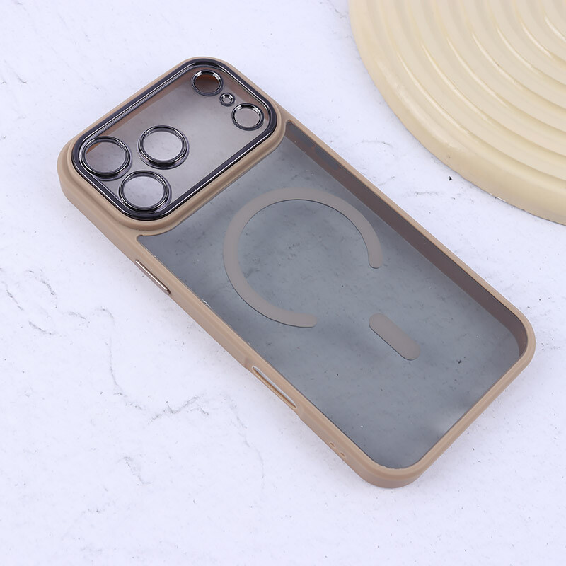 قاب مگ سیف دور سیلیکونی دودی