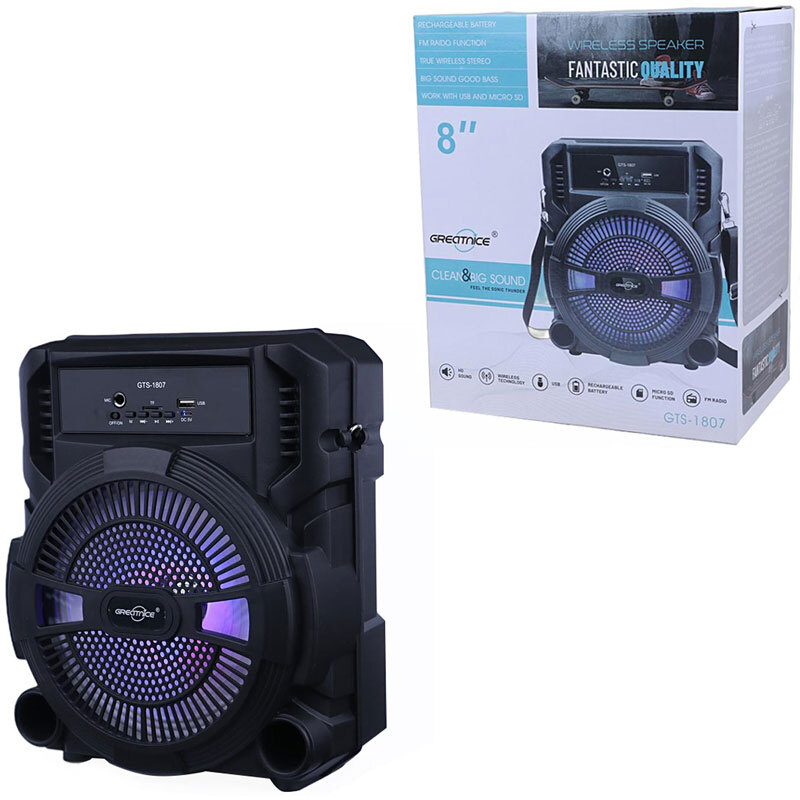 اسپیکر بلوتوثی گریت نایس GTS-1807