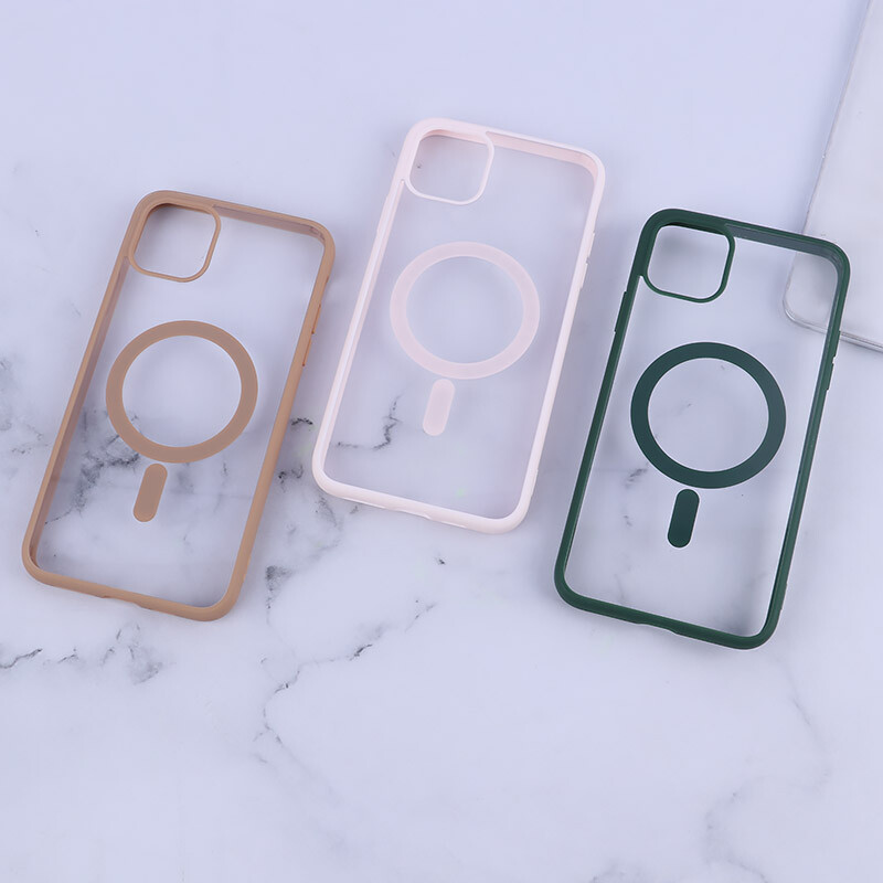 قاب PC مگ سیف آیفون iPhone 11 Pro Max دور رنگی