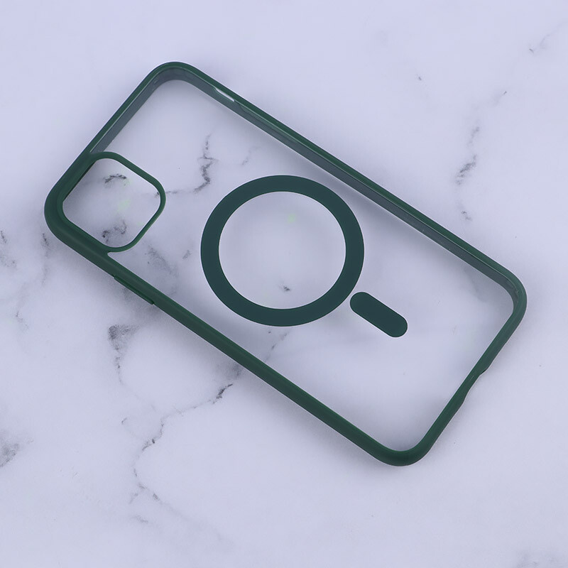 قاب PC مگ سیف آیفون iPhone 11 Pro Max دور رنگی