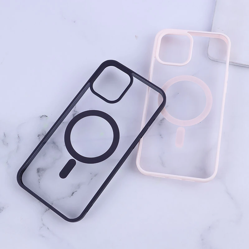 قاب PC مگ سیف آیفون iPhone 12 Pro Max دور رنگی