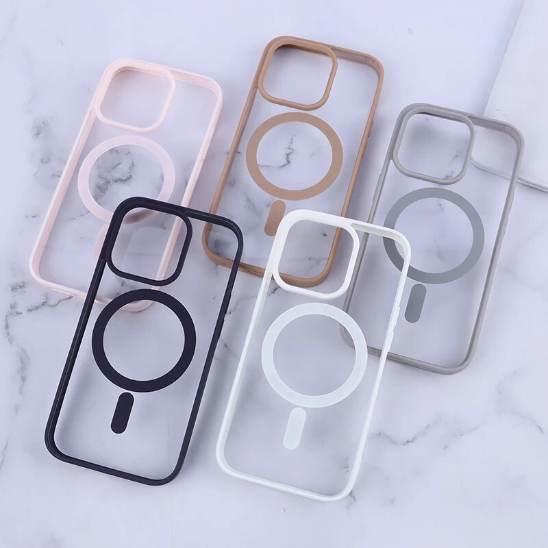 قاب PC مگ سیف آیفون iPhone 14 Pro دور رنگی