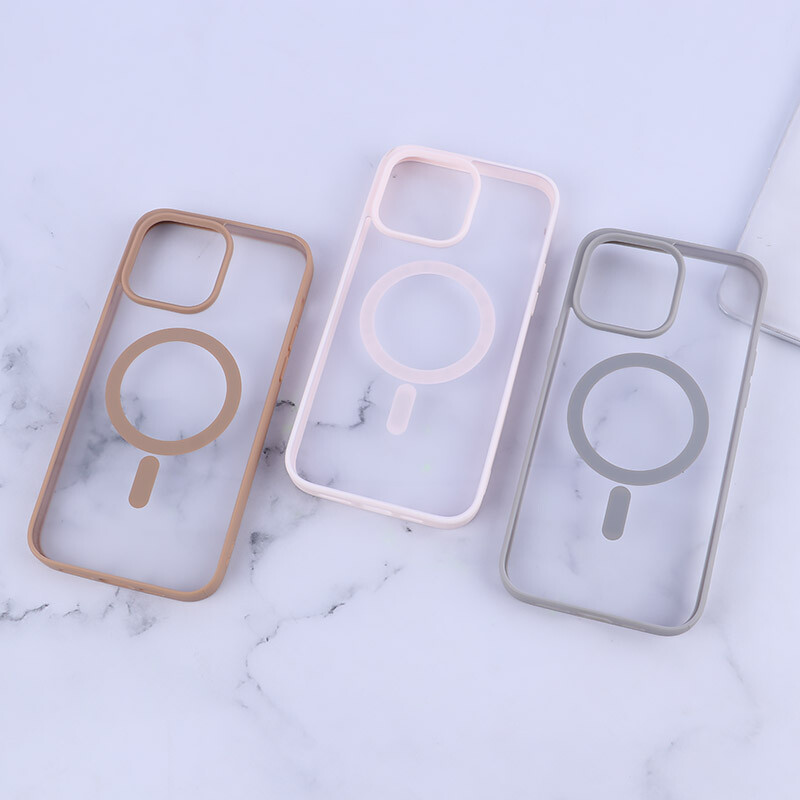 قاب PC مگ سیف آیفون iPhone 14 Pro Max دور رنگی