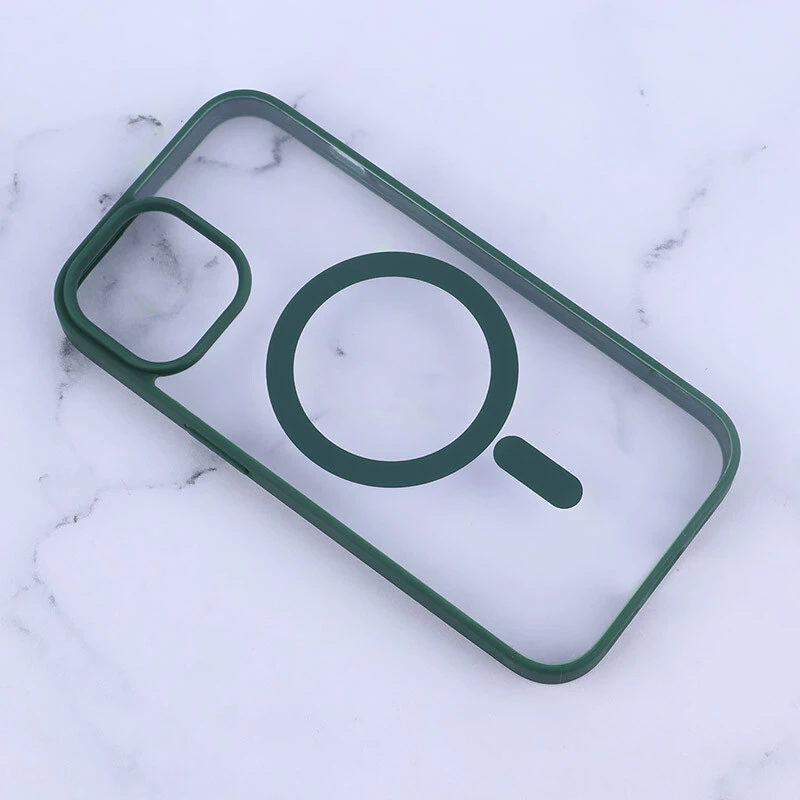 قاب PC مگ سیف آیفون iPhone 15 دور رنگی