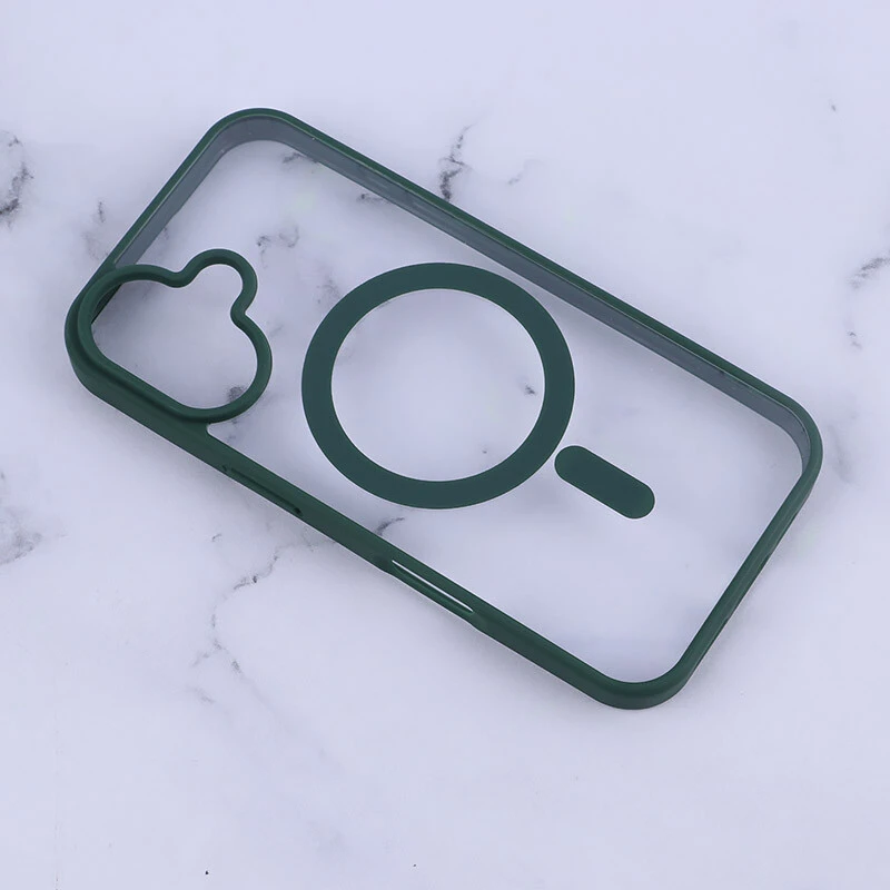قاب PC مگ سیف آیفون iPhone 16 دور رنگی
