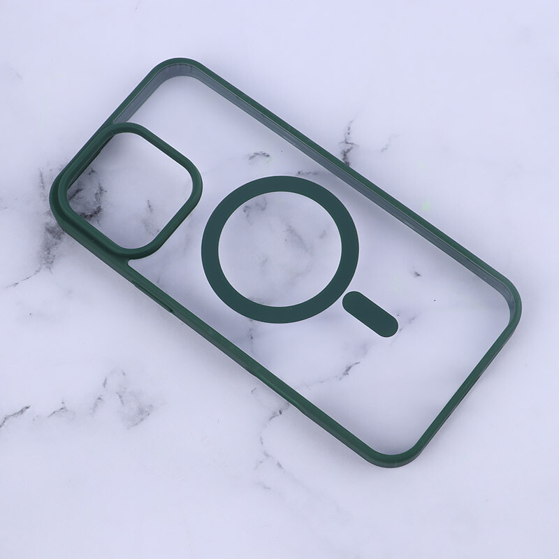 قاب PC مگ سیف آیفون iPhone 16 Pro Max دور رنگی