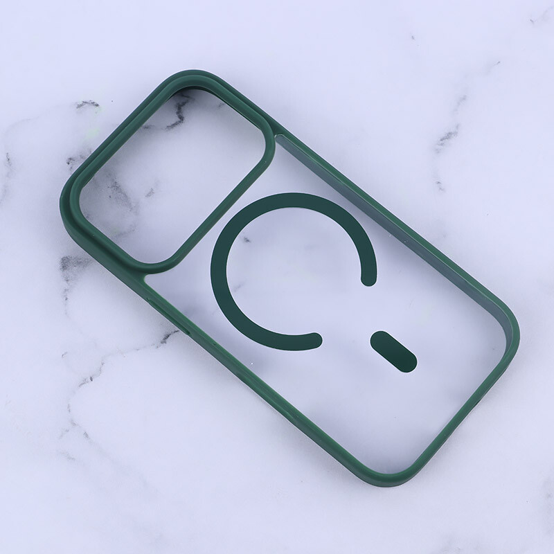 قاب PC مگ سیف آیفون iPhone 17 Pro دور رنگی