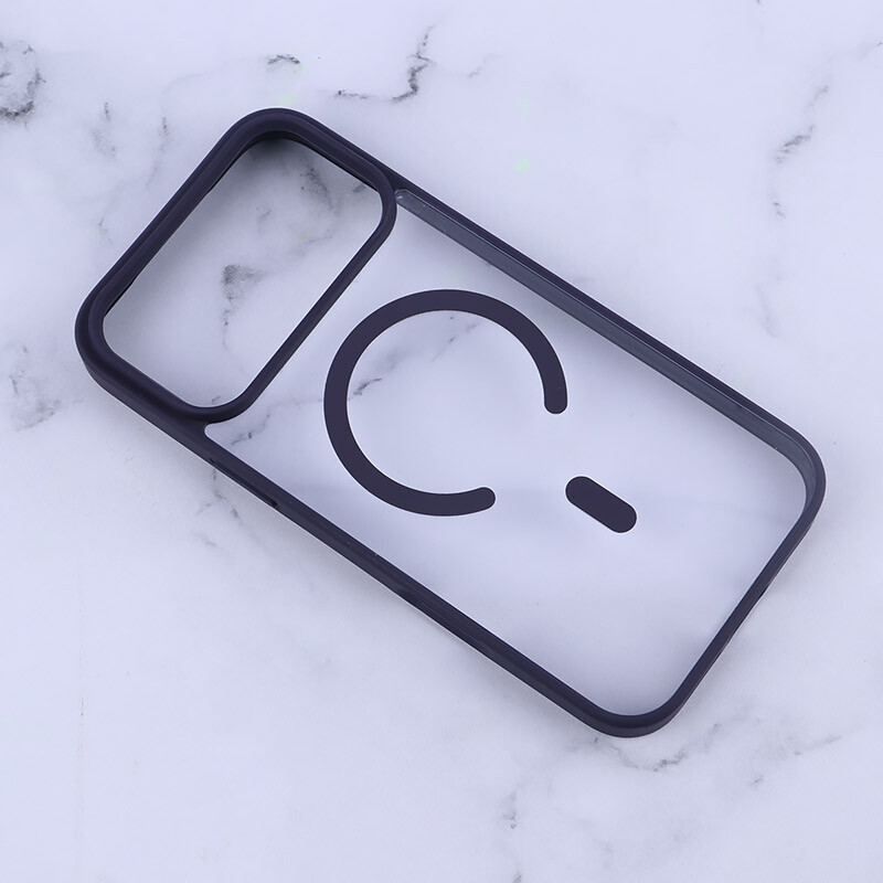 قاب PC مگ سیف آیفون iPhone 17 Pro Max دور رنگی