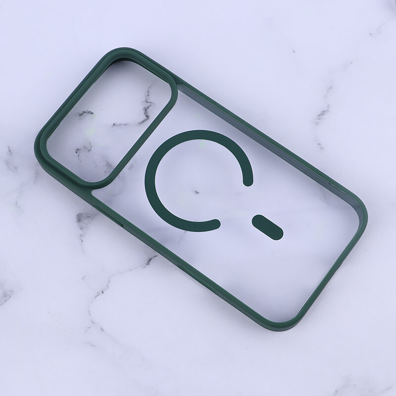 قاب PC مگ سیف آیفون iPhone 17 Pro Max دور رنگی