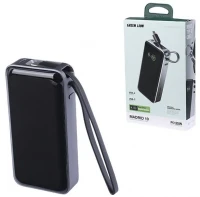 پاور بانک فست شارژ گرین لاین Madrid 10 GL-PX31 GNMAD10PBKGY PD 35W ظرفیت 10000 میلی آمپر ساعت