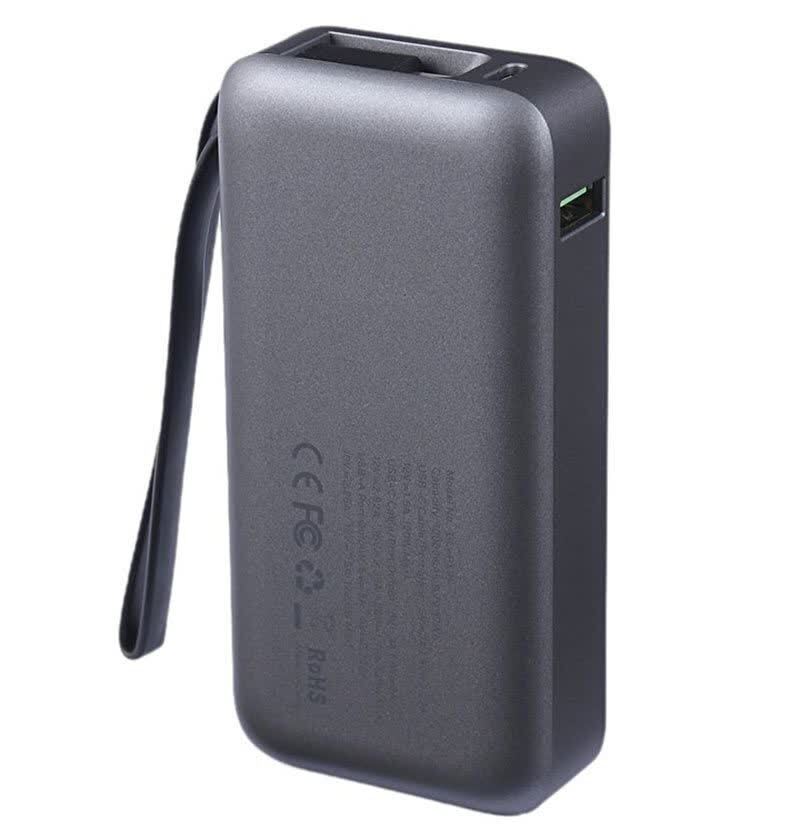 پاور بانک فست شارژ گرین لاین Madrid 10 GL-PX31 GNMAD10PBKGY PD 35W ظرفیت 10000 میلی آمپر ساعت