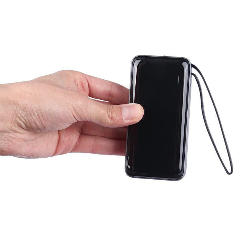 پاور بانک فست شارژ گرین لاین Madrid 10 GL-PX31 GNMAD10PBKGY PD 35W ظرفیت 10000 میلی آمپر ساعت