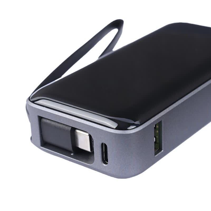 پاور بانک فست شارژ گرین لاین Madrid 10 GL-PX31 GNMAD10PBKGY PD 35W ظرفیت 10000 میلی آمپر ساعت