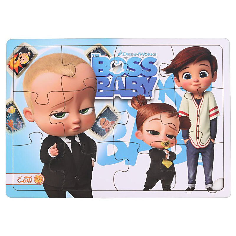 پازل چوبی 12 تکه نارنگی لند طرح فانتزی کد 010876