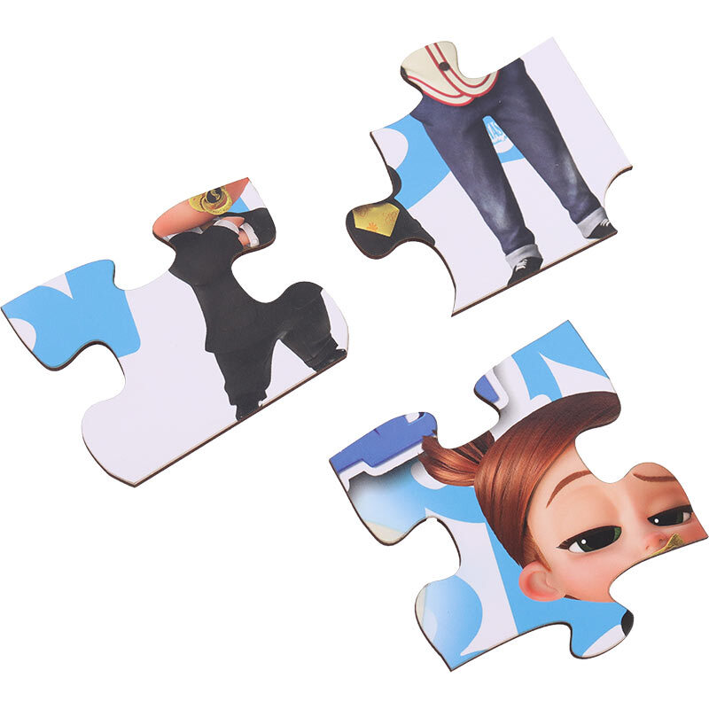 پازل چوبی 12 تکه نارنگی لند طرح فانتزی کد 010876