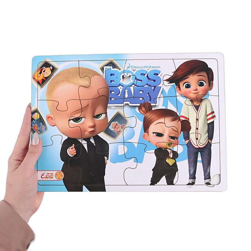 پازل چوبی 12 تکه نارنگی لند طرح فانتزی کد 010876