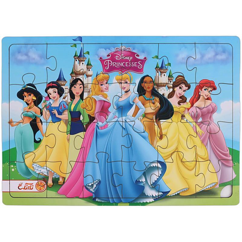 پازل چوبی 24 تکه نارنگی لند طرح فانتزی کد 010876