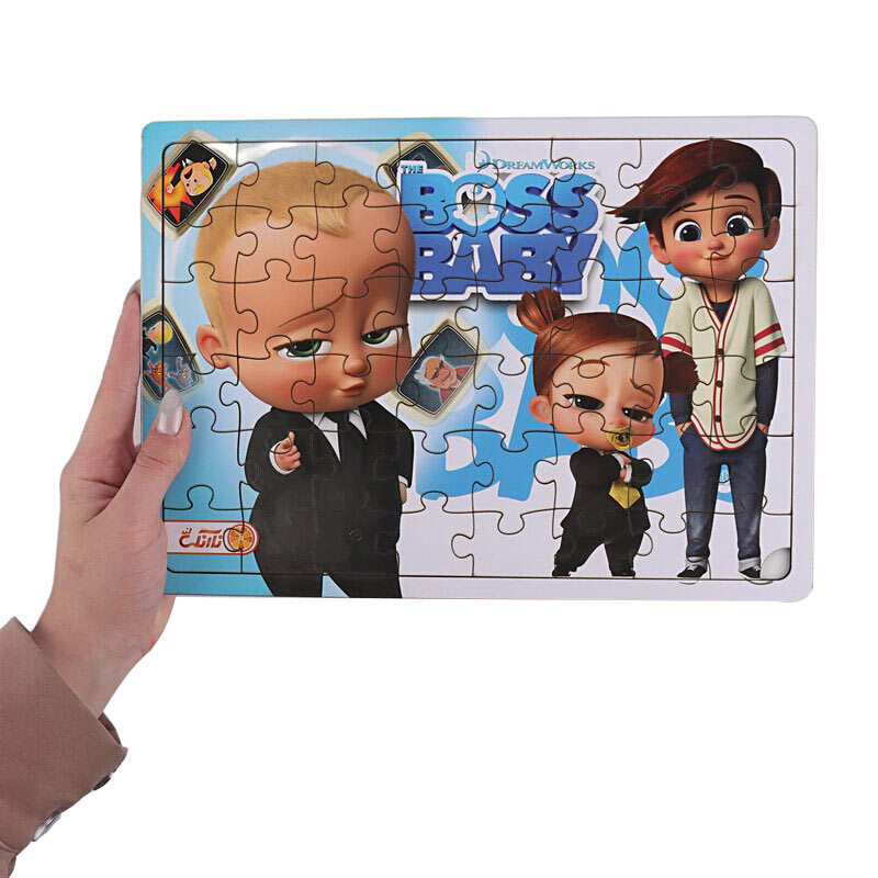 پازل چوبی 48 تکه نارنگی لند طرح فانتزی کد 010876