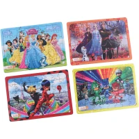 پازل چوبی 48 تکه نارنگی لند طرح فانتزی کد 010876