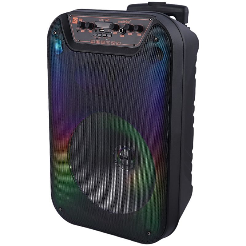 اسپیکر چمدانی بلوتوثی گریت نایس GTS-1596 + میکروفون و ریموت کنترل