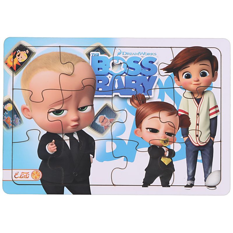 پازل چوبی 12 تکه نارنگی لند طرح فانتزی کد 010896