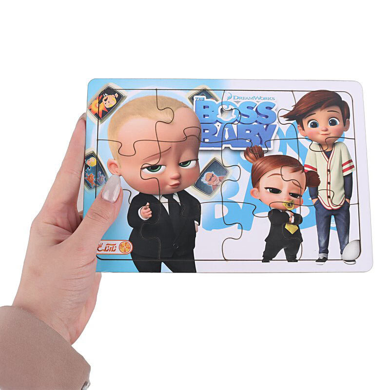 پازل چوبی 12 تکه نارنگی لند طرح فانتزی کد 010896