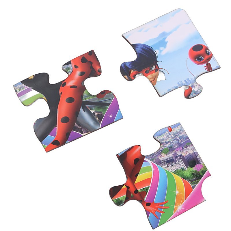 پازل چوبی 6 تکه نارنگی لند طرح فانتزی کد 010896