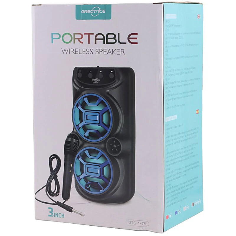 اسپیکر بلوتوثی گریت نایس GTS-1775 + میکروفون
