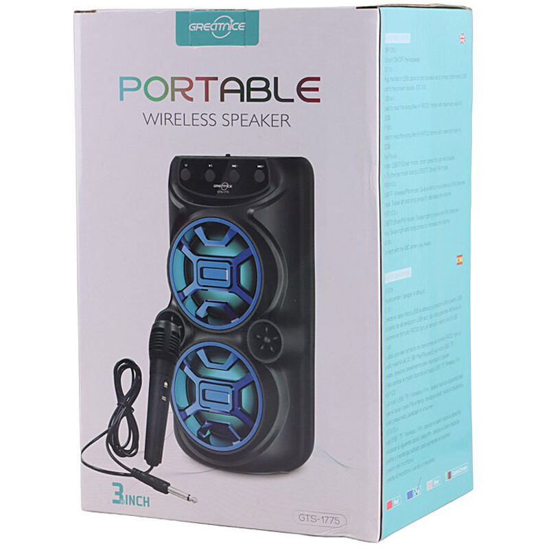 اسپیکر بلوتوثی گریت نایس GTS-1775 + میکروفون