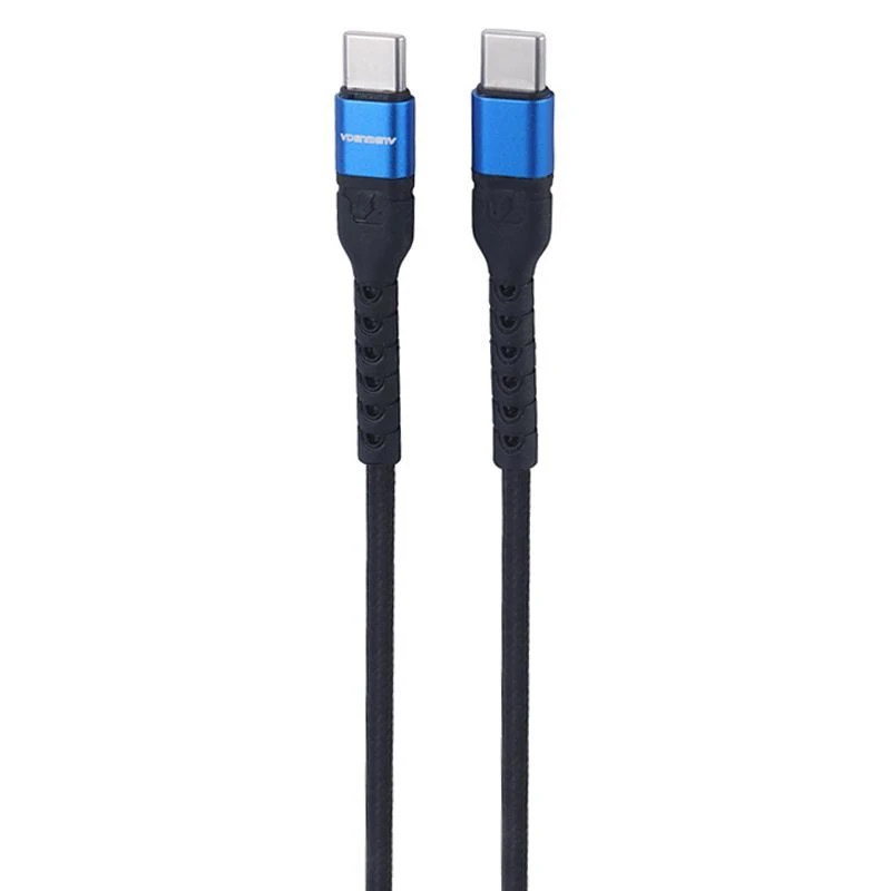 کابل دو سر تایپ سی فست شارژ 100 وات دنمن D59C طول 1 متر