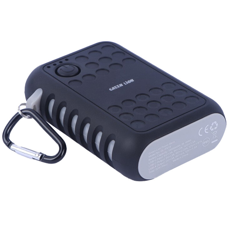 پاور بانک فست شارژ گرین لاین ARMOR GL-PX19 GNAR10K5MA PD 20W ظرفیت 10050 میلی آمپر ساعت