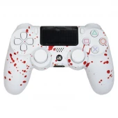 دسته بازی بی سیم SONY PlayStation 4 DualShock 4 High Copy طرح فانتزی قطرات خون