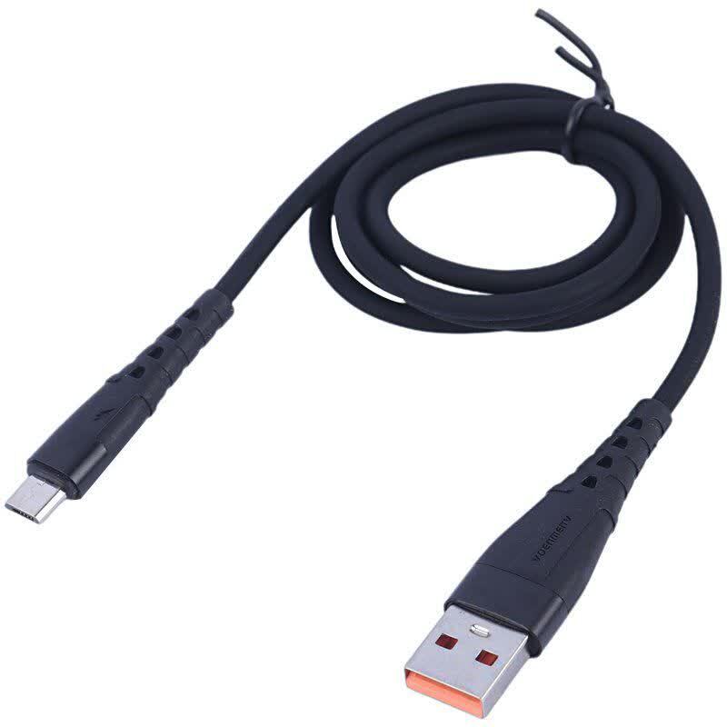کابل میکرو یو اس بی فست شارژ 3.6 آمپر دنمن D57V طول 1 متر