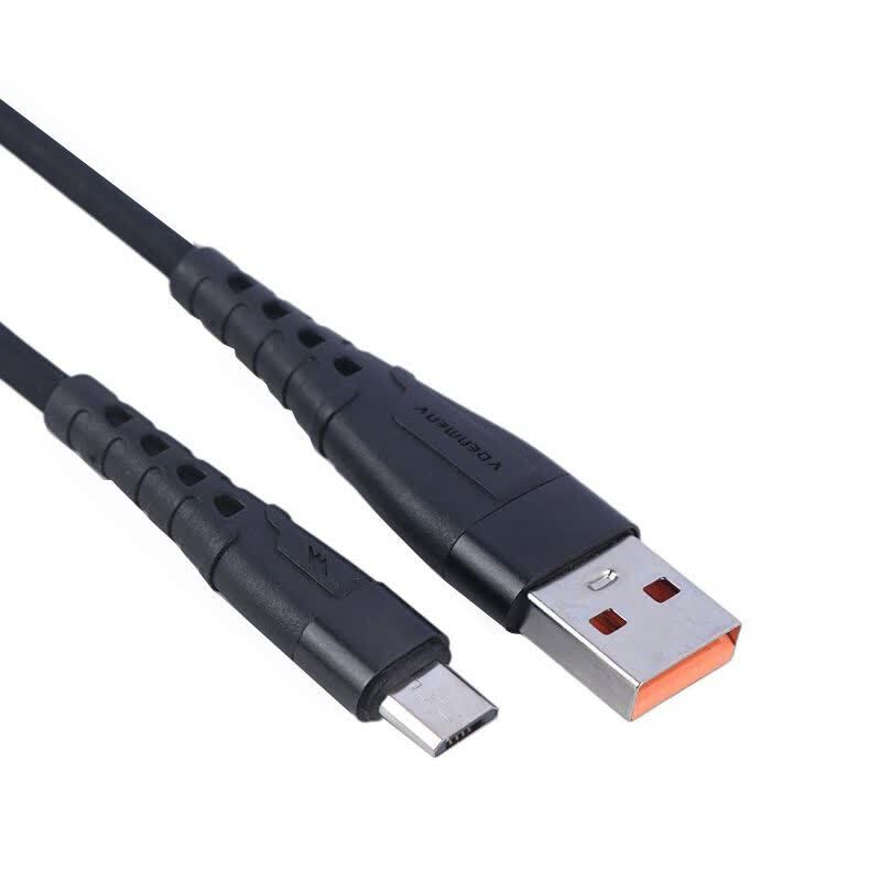 کابل میکرو یو اس بی فست شارژ 3.6 آمپر دنمن D57V طول 1 متر