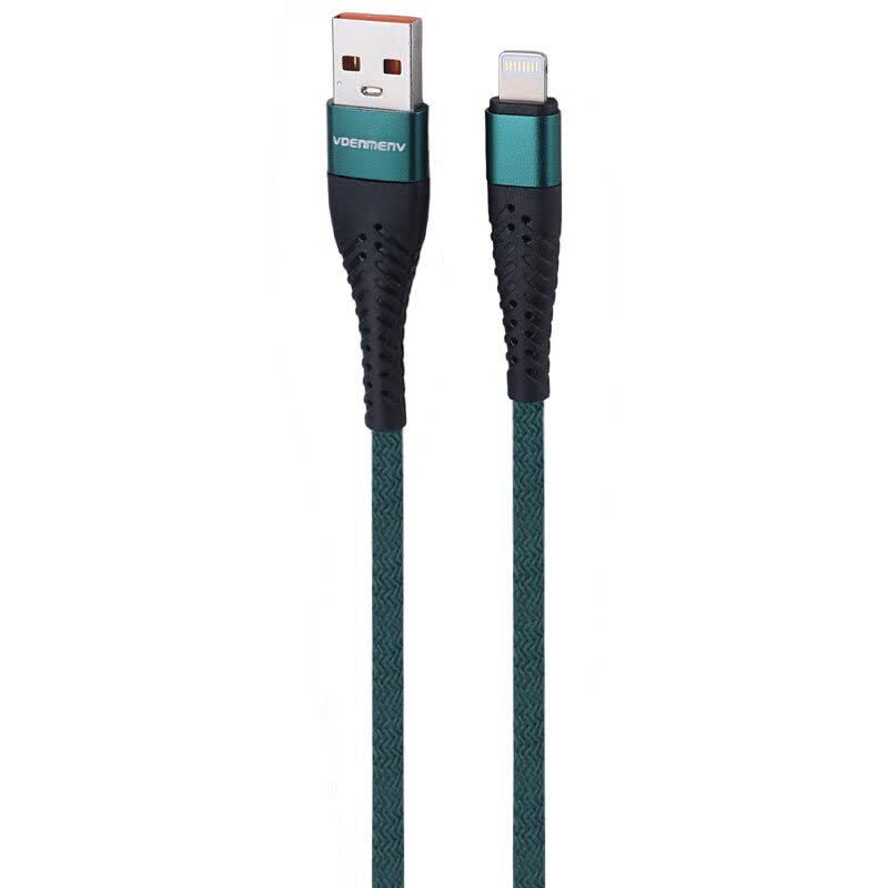 کابل لایتنینگ فست شارژ 2.4 آمپر دنمن D45L طول 1 متر