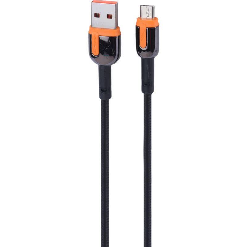 کابل میکرو یو اس بی فست شارژ 3.6 آمپر دنمن D40V طول 1 متر