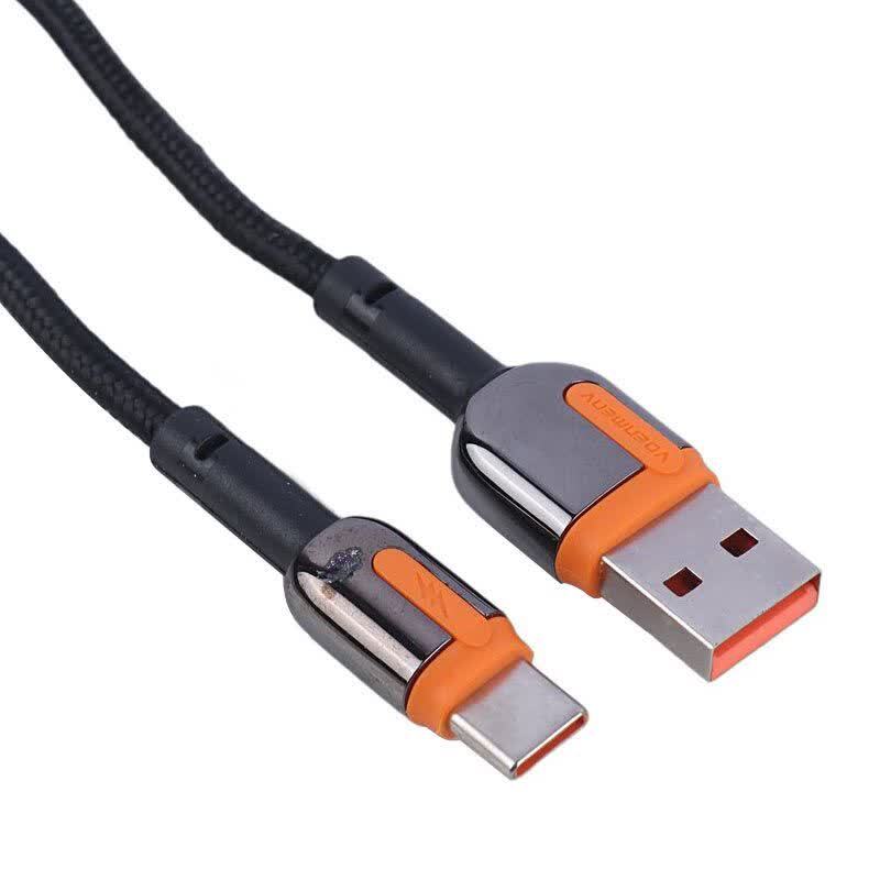 کابل تایپ سی فست شارژ 3.6 آمپر دنمن D40T طول 1 متر