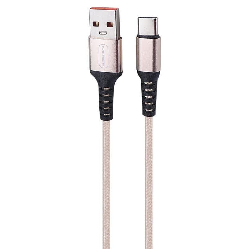 کابل تایپ سی فست شارژ 2.4 آمپر دنمن D02T طول 1 متر