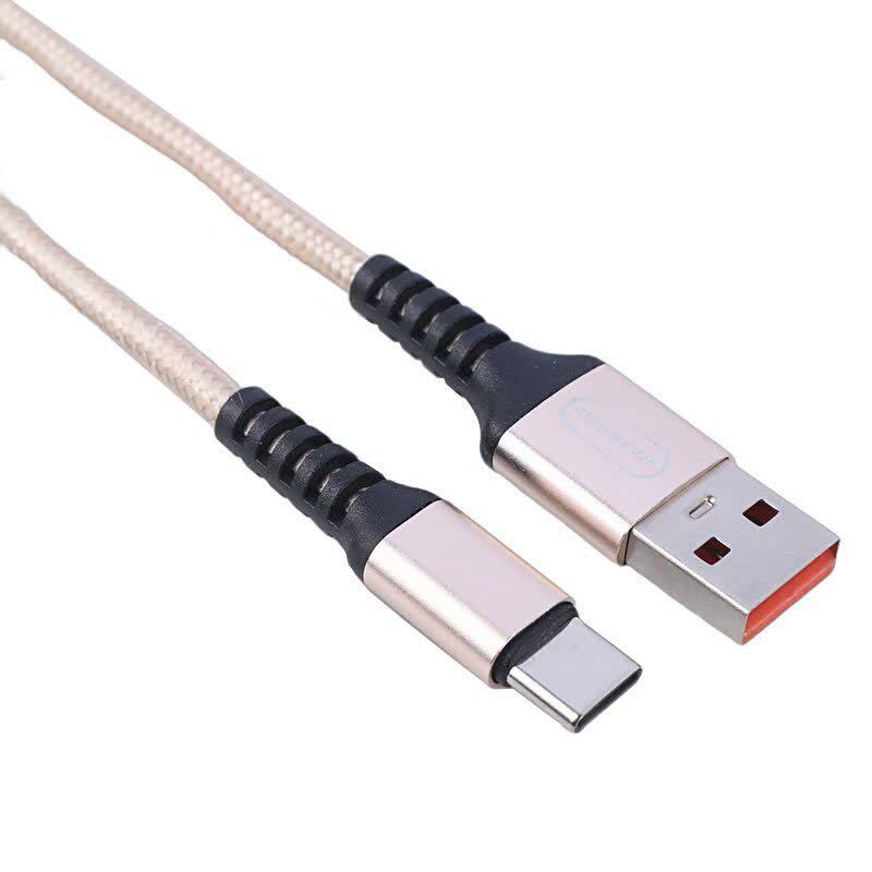 کابل تایپ سی فست شارژ 2.4 آمپر دنمن D02T طول 1 متر