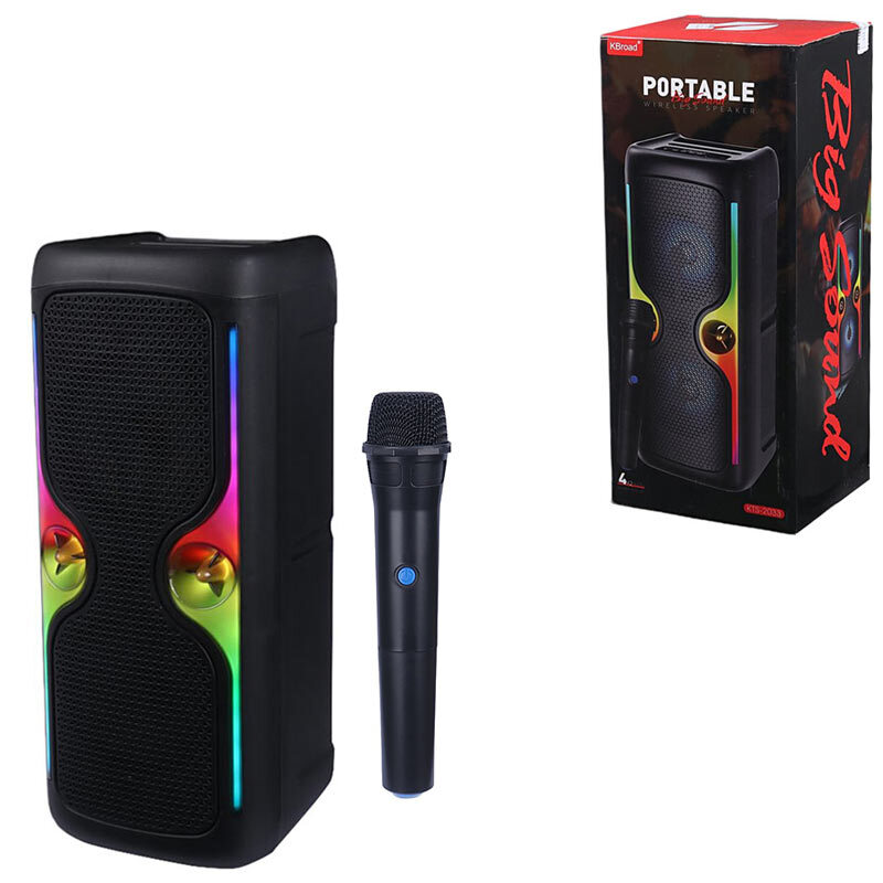 اسپیکر بلوتوثی کی برود KTS-2033 + میکروفون