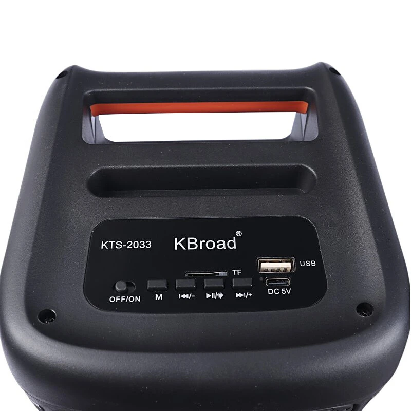 اسپیکر بلوتوثی کی برود KTS-2033 + میکروفون