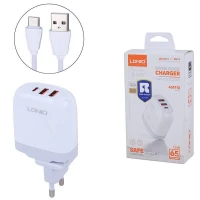 شارژر دیواری 65 وات الدینیو A3511Q QC3.0 PD 3.25A + کابل تایپ سی