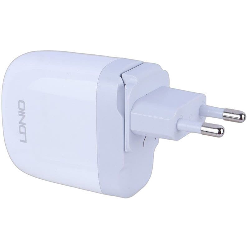 شارژر دیواری 65 وات الدینیو A3511Q QC3.0 PD 3.25A + کابل تایپ سی