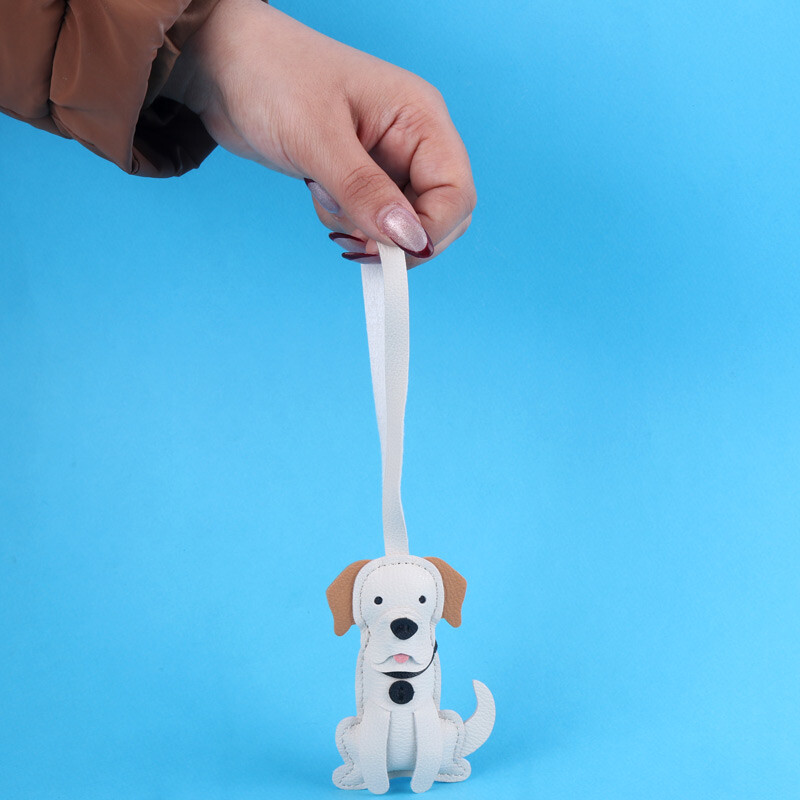 آویز کیف چرمی طرح هاپو